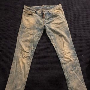dsquared jeans light blue